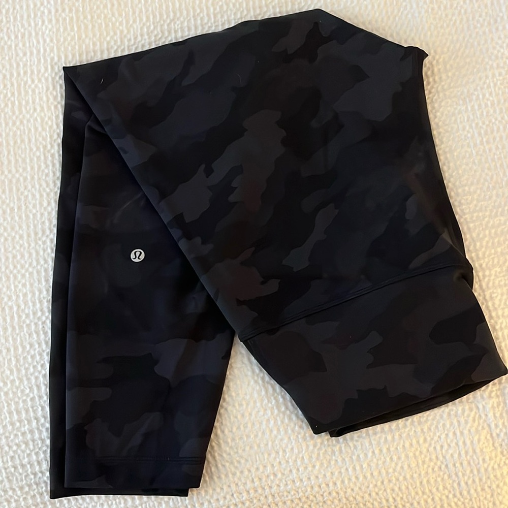 Lululemon Wunder Train Camo Leggings High Rise 28’’